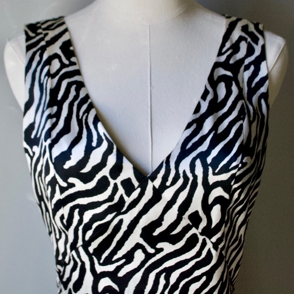 Silk Bec & Em Zebra Print Dress - Picture 3 of 7